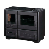 Duval EK-5136BL (BLACK EDITION) Печь-камин отопительно-варочная