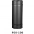 Труба дымоходная P50-130 (50см | Ø 130) коричневая / черная